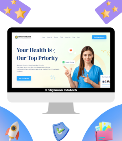 Skymoon Clinic Made By The Skymoon Infotech Team