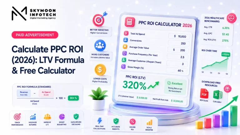 How to Calculate PPC ROI – Standard Formula, LTV-Adjusted Method, and 2026 Benchmarks
